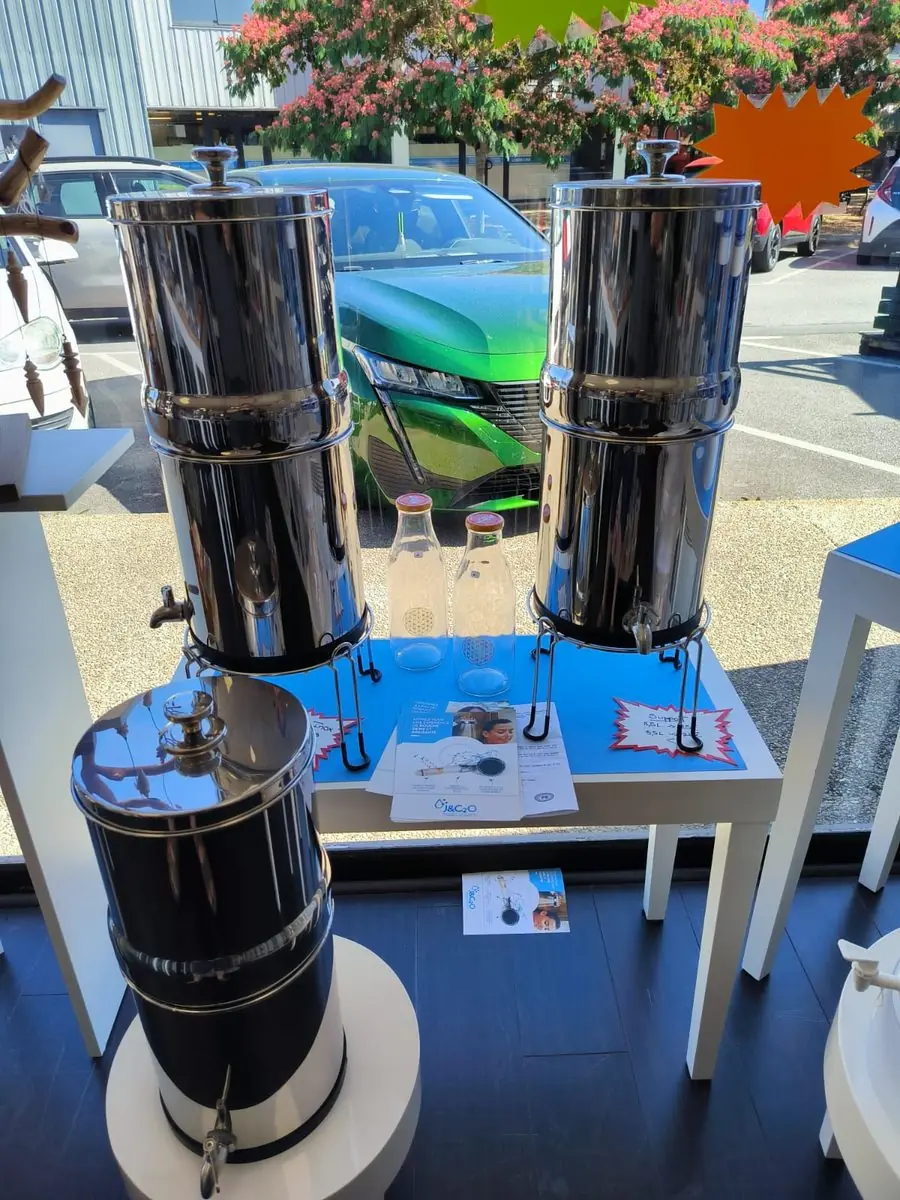 Fontaines de filtration en inox