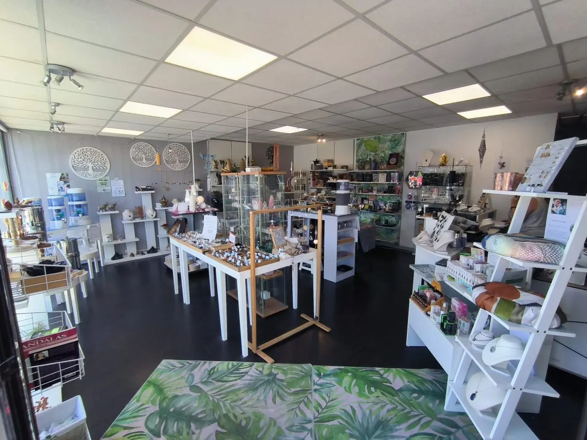 Vue d'ensemble de la boutique